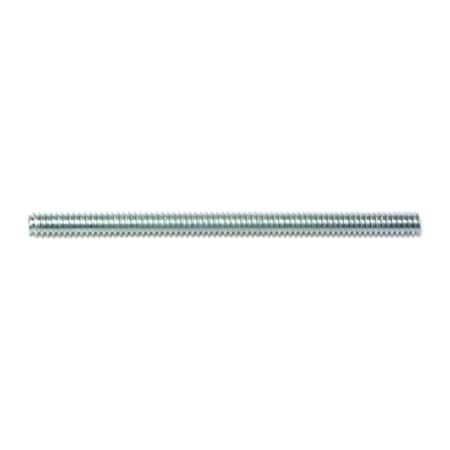 Midwest Fastener Fully Threaded Rod, 10-24, Zinc Plated Finish, 10 PK 64683